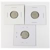 Image 1 : #75 1960 10 CENT SILVER DIMES CANADA LOT OF 3