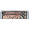 Image 3 : #92 1954 CANADA $2 TWO DOLLAR BILL LOT OF 2