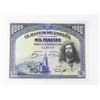 Image 1 : #130 1928 Spain 1000 Pesetas Banknote Paper Money
