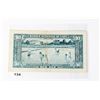 Image 2 : #134 1957 Laos 10 Kip Banknote Paper Money