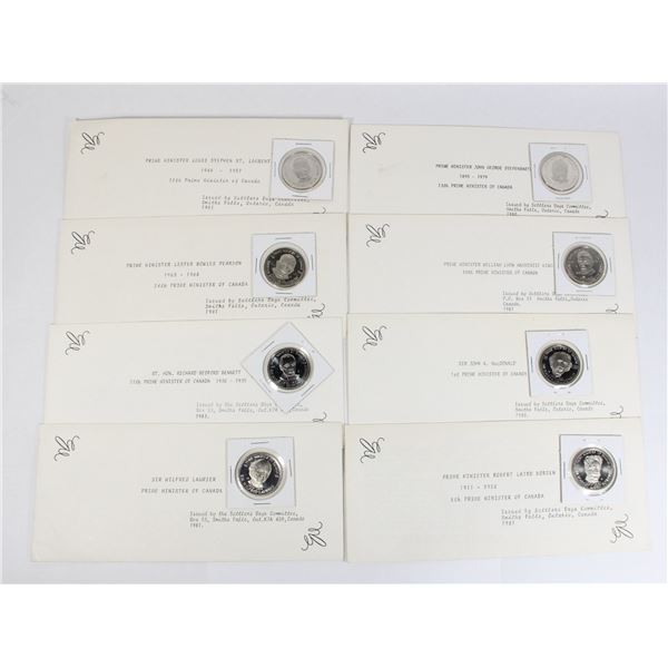 #142 Smith Falls Ontario Dollars Prime Ministers