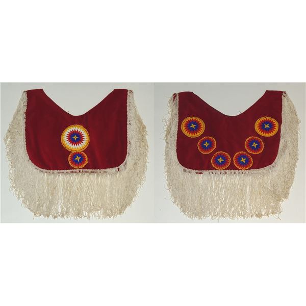 #156 Canadian First Nations Shawl Beadwork 1900s