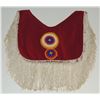 Image 3 : #156 Canadian First Nations Shawl Beadwork 1900s