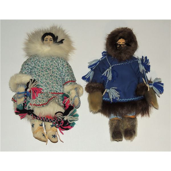 #160 Canada Inuit First Nations Yup'ik Doll 1900s