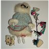 Image 4 : #160 Canada Inuit First Nations Yup'ik Doll 1900s