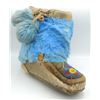 Image 3 : #165 Canadian Aboriginal Boots w/ Blue Fur