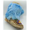 Image 7 : #165 Canadian Aboriginal Boots w/ Blue Fur