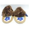 Image 1 : #167 Canadian Aboriginal Moccasins Beaded Design