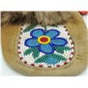 Image 7 : #169 Canadian Aboriginal Moccasins Small w/Beaded