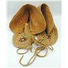 Image 1 : #173  Canadian First Nations Moccasins Floral