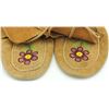 Image 5 : #173  Canadian First Nations Moccasins Floral