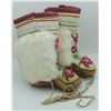 Image 2 : #176 Canada First Nations Fur Boots Floral Design