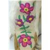 Image 6 : #176 Canada First Nations Fur Boots Floral Design
