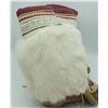 Image 9 : #176 Canada First Nations Fur Boots Floral Design