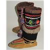 Image 3 : #178 Canadian Aboriginal Beaded / Stitched Boots