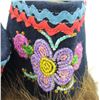 Image 7 : #185 First Nations Children's Boots Floral Pattern