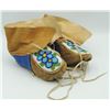 Image 1 : #187 First Nations Children's Moccasins Beaded