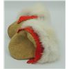 Image 7 : #188 First Nations Children's Moccasins w/ Fur