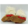 Image 10 : #191 First Nations Children's Boots Floral Design