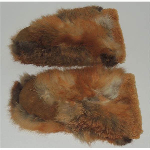 #193 Canadian First Nations Winter Fur Mittens