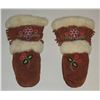 Image 1 : #196 Canadian First Nations Ornate Winter Gloves