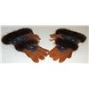 Image 17 : #197 1900's Canada First Nations Gloves Floral