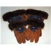 Image 4 : #197 1900's Canada First Nations Gloves Floral