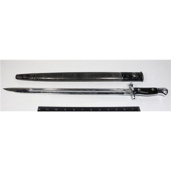 #199   WW1 1907 PATTERN ENFIELD BAYONET CHROME