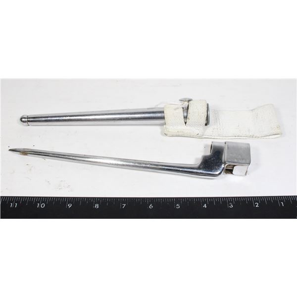 #201 CANADA NO4 MKII LONG BRANCH BAYONET CHROME