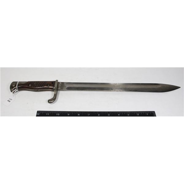 #205 WW1 GERMAN S98/05NA BAYONET HERDER & SON