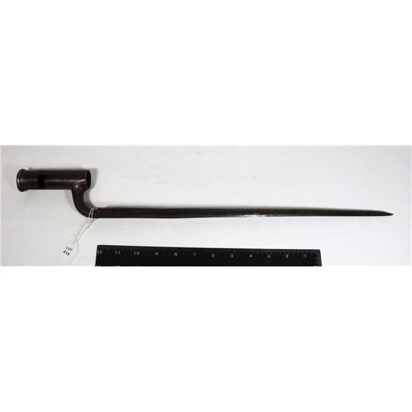 #213 BRITISH  I . SALTER SOCKET BAYONET 1700S 1800