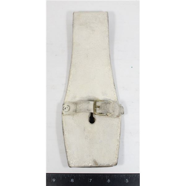 #218 BRITISH 1882 BAYONET LEATHER FROG NUMBERED