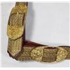 Image 2 : #227 1900'S EUROPEAN OFFICERS SWORD BELT LIONS