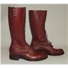 Image 4 : #230 RCMP HIGH BROWN BOOTS 9 1/2 E GOOD YEAR