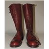 Image 8 : #230 RCMP HIGH BROWN BOOTS 9 1/2 E GOOD YEAR
