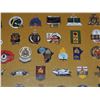 Image 19 : #243 FRAMED RCMP PIN COLLECTION 230+ PIN INSIGNIA