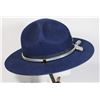 Image 3 : #246 INDIANA STATE POLICE STETSON 6 7/8 STRATTON
