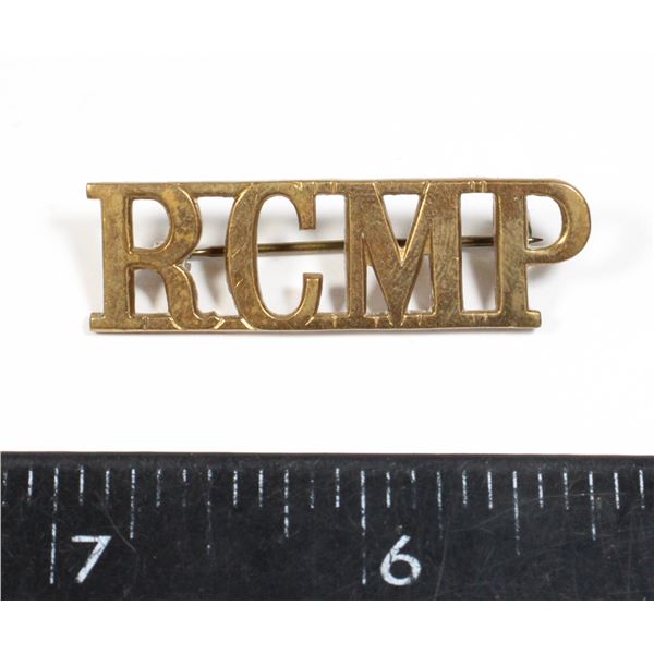 #254 RARE 1944 RCMP DETECTIVES BADGE INSIGNIA