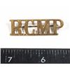 Image 1 : #254 RARE 1944 RCMP DETECTIVES BADGE INSIGNIA