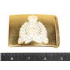 Image 4 : #260 RCMP BANDMAN'S WAIST PLATE BUCKLE