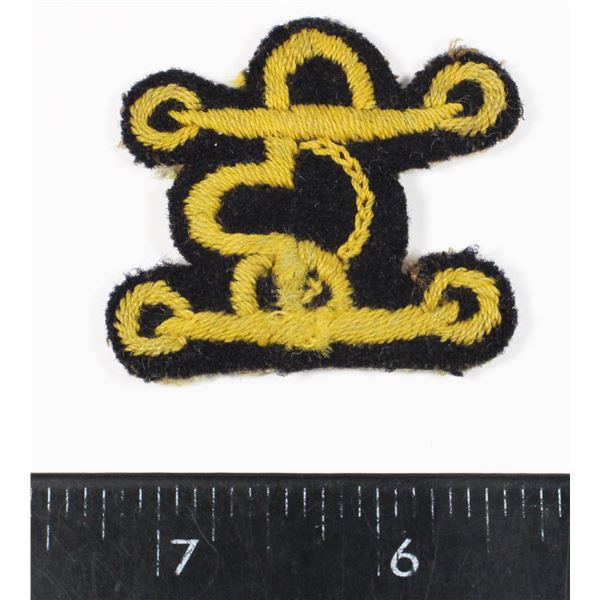 #278 1920'S - 1940'S RCMP SADDLER BADGE WORSTED