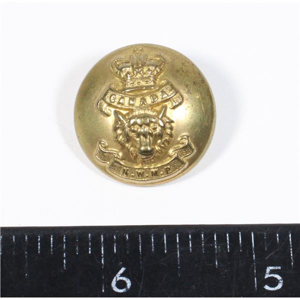 #281 NORTH WEST MOUNTED POLICE BUTTON BROACH