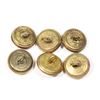 Image 2 : #290  SET 6 RCMP QUEENS CROWN BUTTONS GAUNT