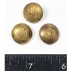 Image 1 : #293 RCMP QUEENS CROWN BUTTONS MADE IN ENGLAND