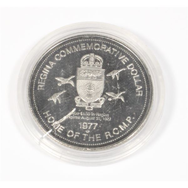 #306 1977 HOME OF THE RCMP COMMEMORATIVE DOLLAR
