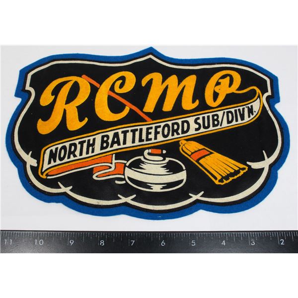 #317 RCMP NORTH BATTLEFORD SUB/DIV'N CURING PATCH