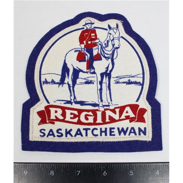 #319 REGINA SASKATCHEWAN MOUNTIE RCMP CREST