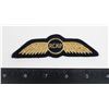 Image 1 : #322 RCMP AIR PILOT BADGE GOLD ON BLACK WINGS