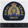 Image 1 : #331  20TH CENTURY RCMP RURAL CRIME WATCH PATCH