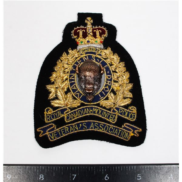 #333 RCMP VETERAN'S ASSOCIATION BLAZER CREST